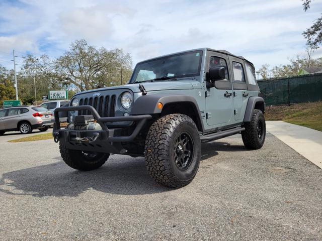 used 2015 Jeep Wrangler Unlimited car, priced at $17,899