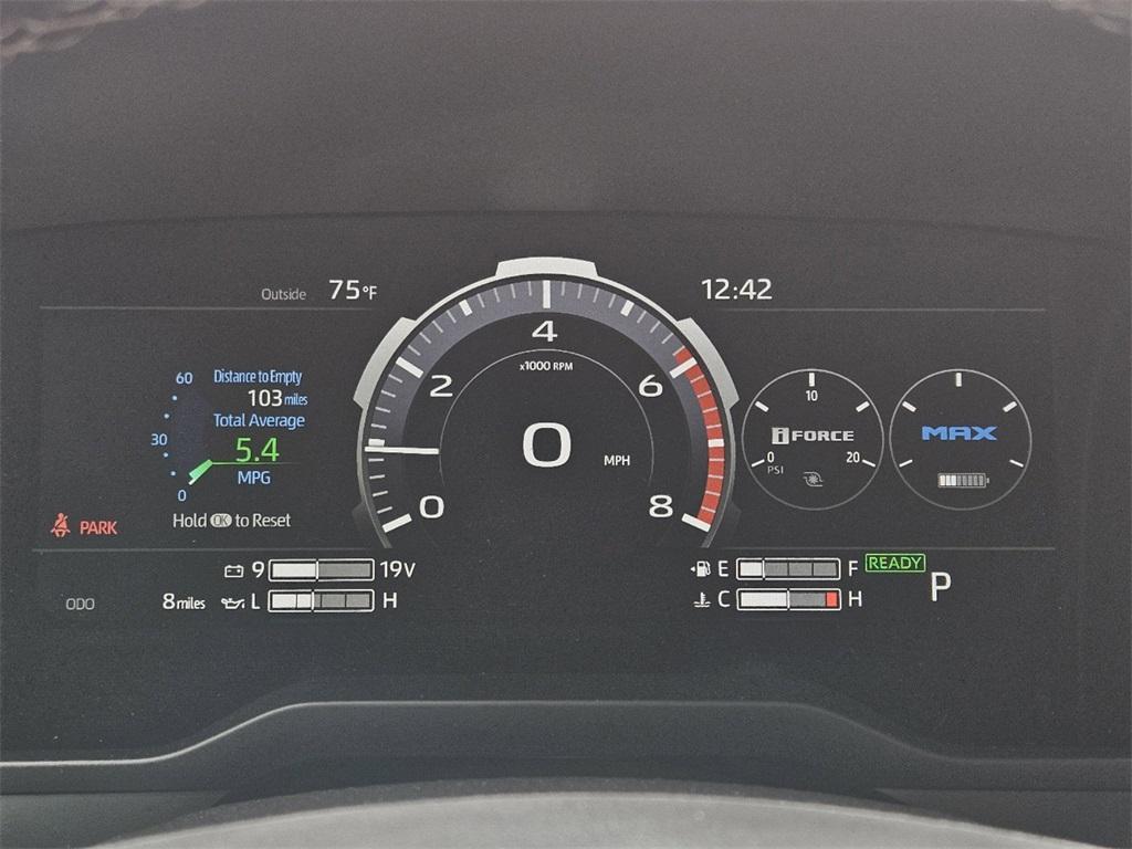 new 2025 Toyota Tundra Hybrid car, priced at $76,575