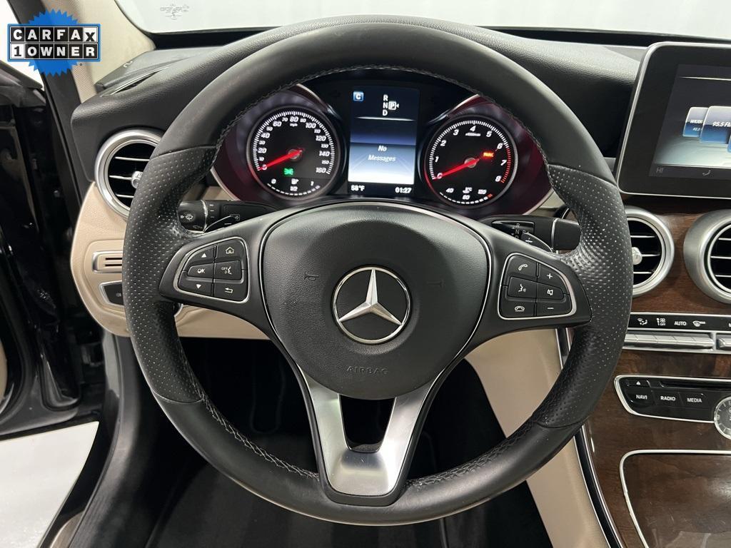 used 2015 Mercedes-Benz C-Class car, priced at $13,700