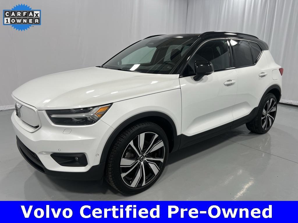 used 2022 Volvo XC40 Recharge Pure Electric car, priced at $26,000