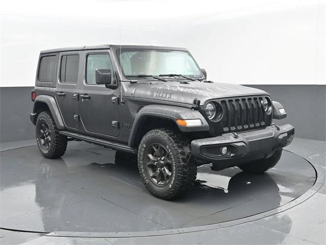 used 2022 Jeep Wrangler Unlimited car, priced at $29,157
