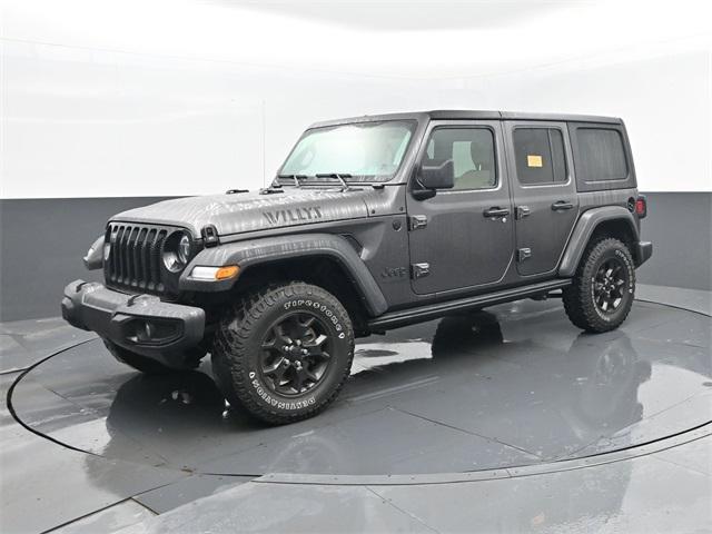 used 2022 Jeep Wrangler Unlimited car, priced at $29,157