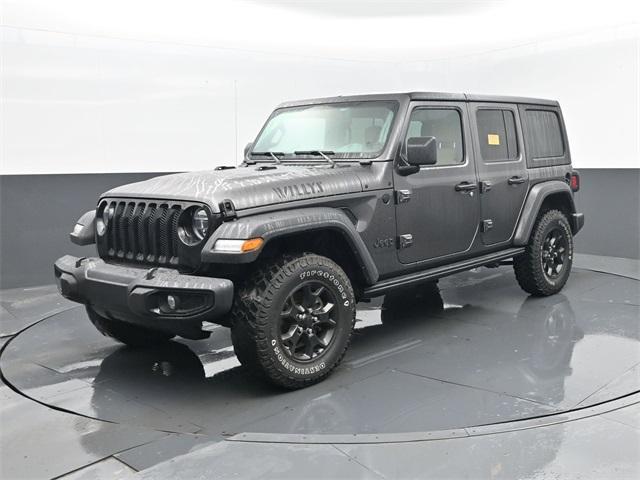 used 2022 Jeep Wrangler Unlimited car, priced at $29,157
