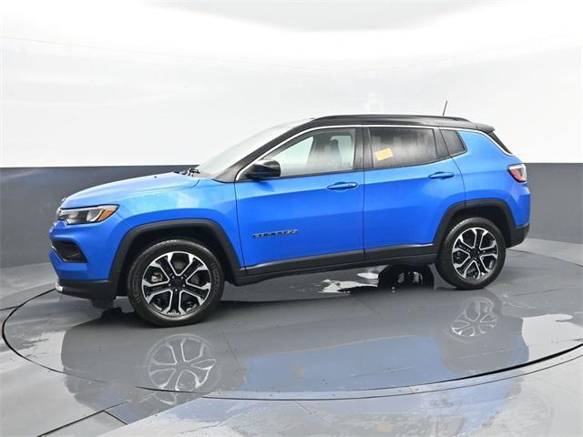 used 2023 Jeep Compass car, priced at $22,444