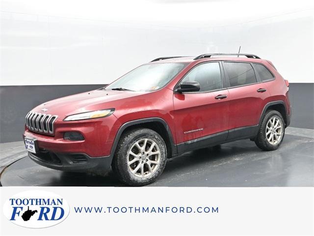 used 2016 Jeep Cherokee car, priced at $11,989