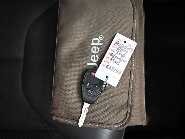 used 2017 Jeep Wrangler Unlimited car, priced at $17,349