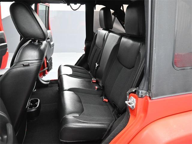 used 2017 Jeep Wrangler Unlimited car, priced at $17,349