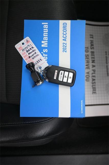 used 2022 Honda Accord car, priced at $23,856