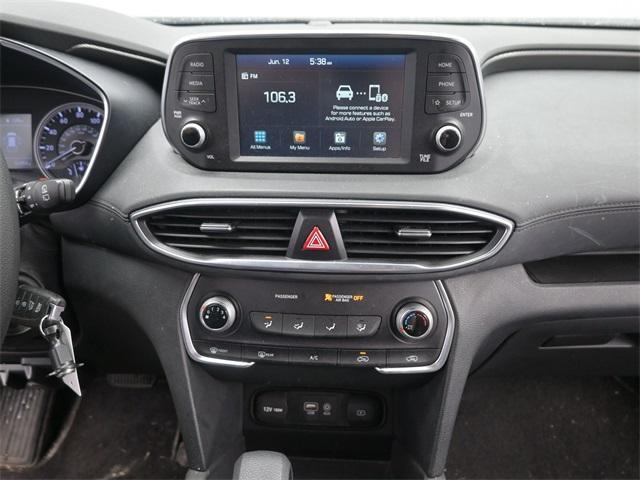 used 2019 Hyundai Santa Fe car, priced at $15,555