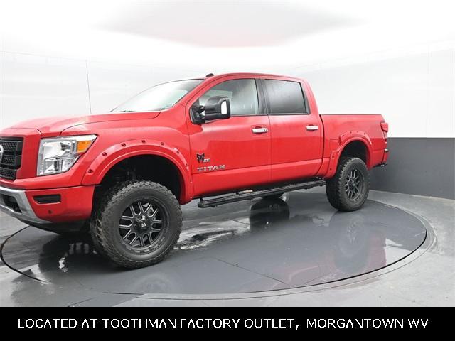 used 2021 Nissan Titan car, priced at $38,888