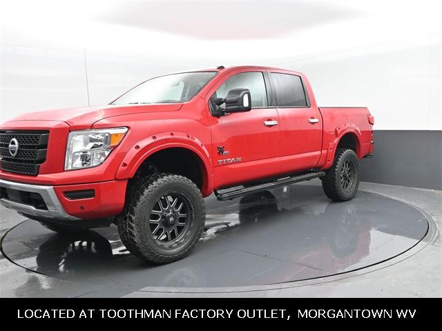 used 2021 Nissan Titan car, priced at $38,888