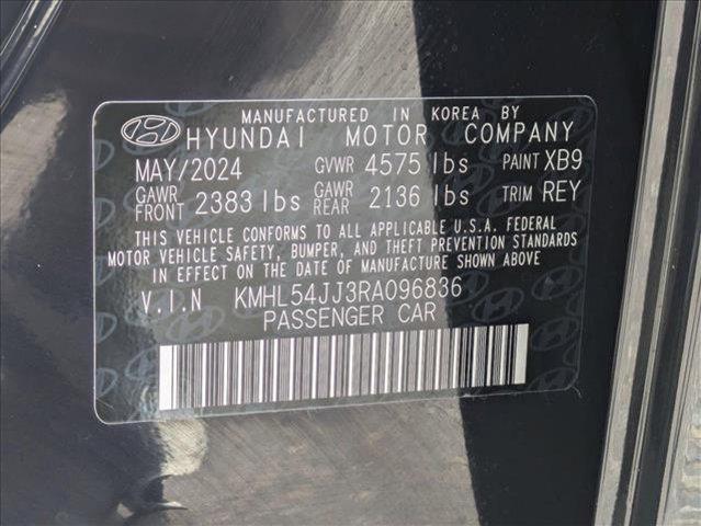 new 2024 Hyundai Sonata Hybrid car, priced at $37,900