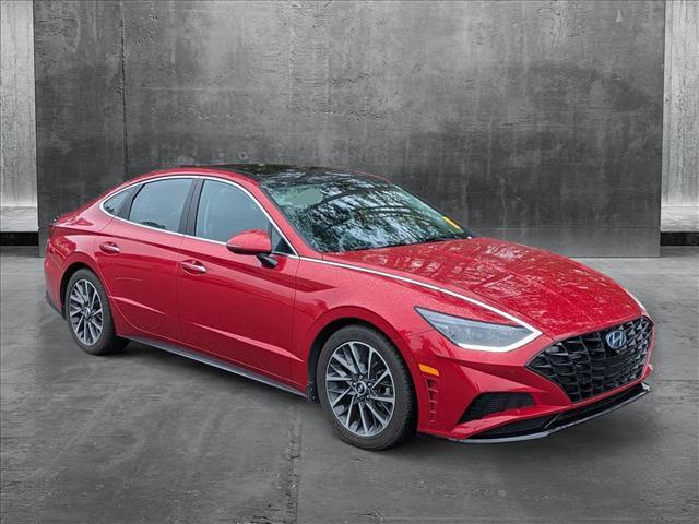 used 2021 Hyundai Sonata car, priced at $20,798