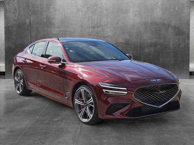 new 2025 Genesis G70 car, priced at $55,760