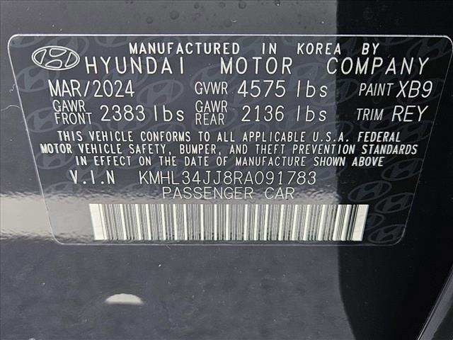 new 2024 Hyundai Sonata Hybrid car, priced at $31,520