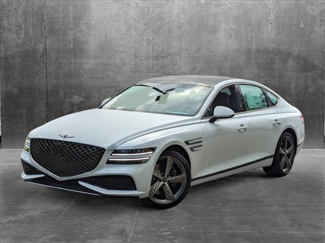 new 2024 Genesis G80 car, priced at $75,525