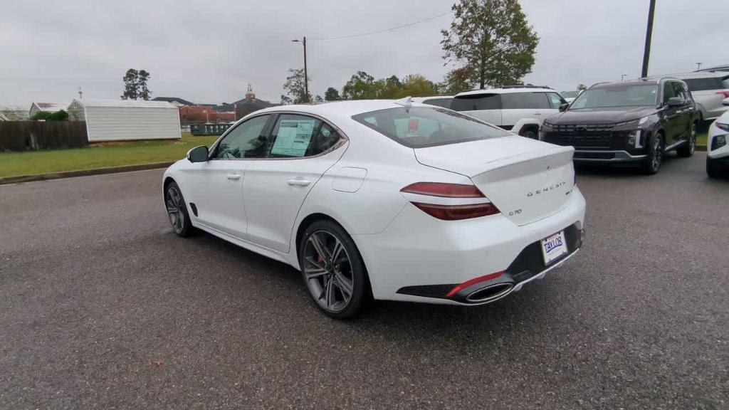 new 2025 Genesis G70 car, priced at $56,988
