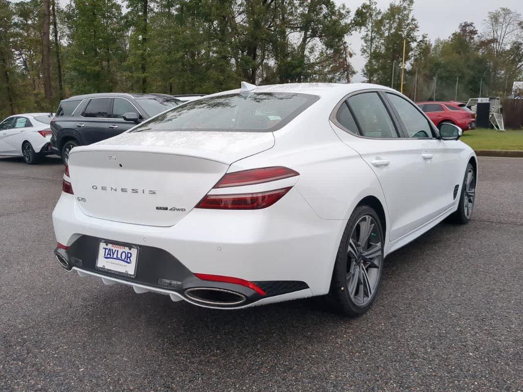 new 2025 Genesis G70 car, priced at $56,988