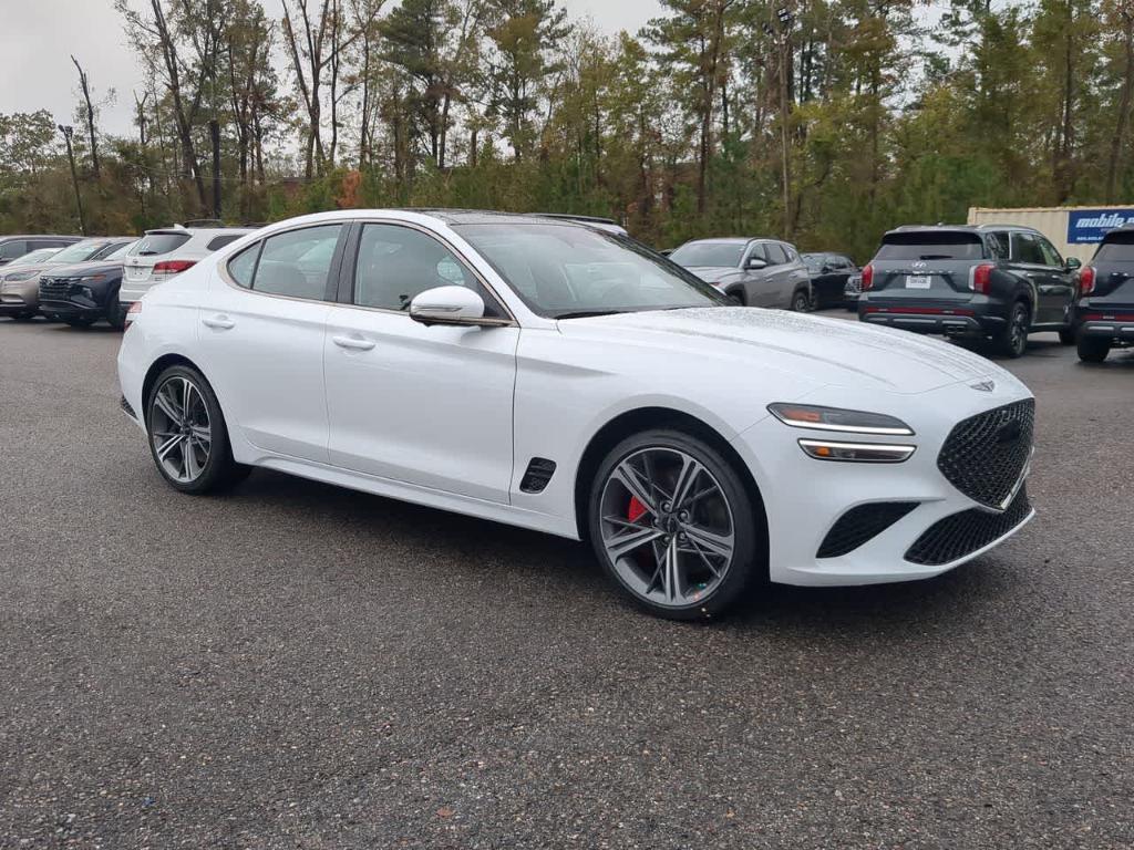 new 2025 Genesis G70 car, priced at $56,988