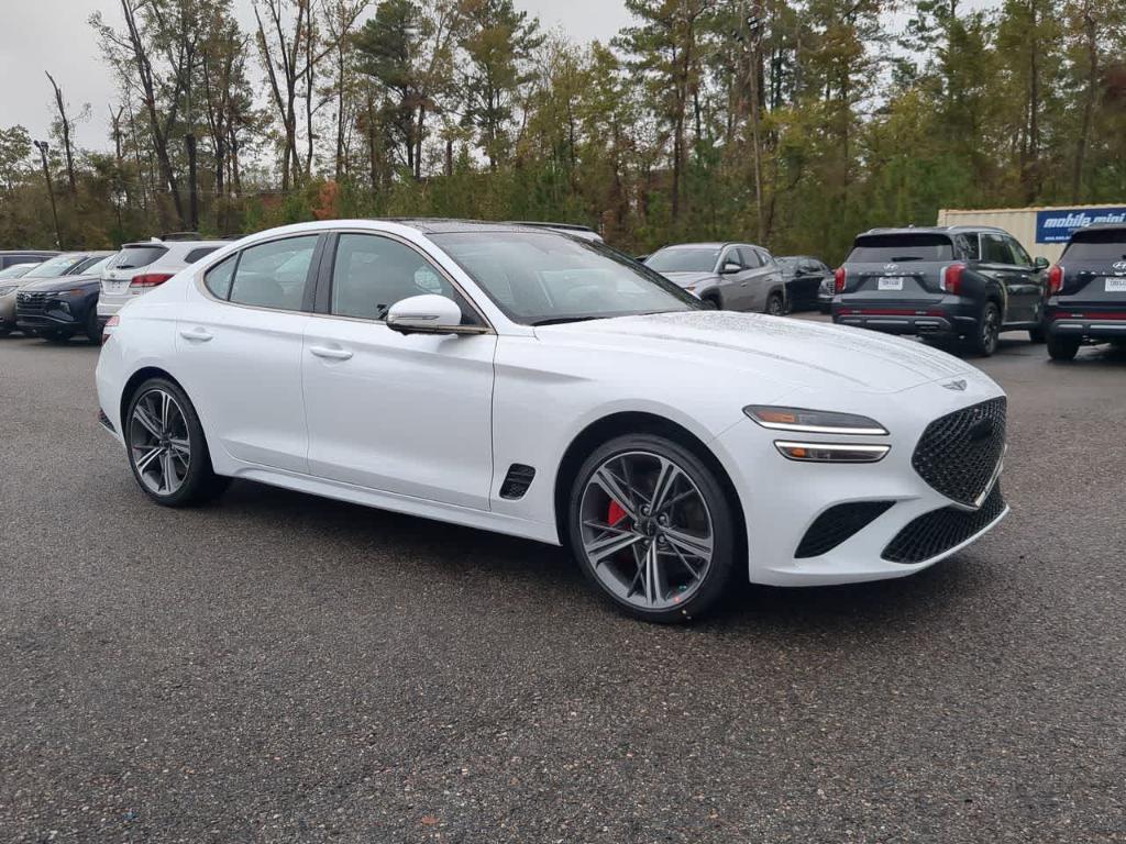 new 2025 Genesis G70 car, priced at $57,988