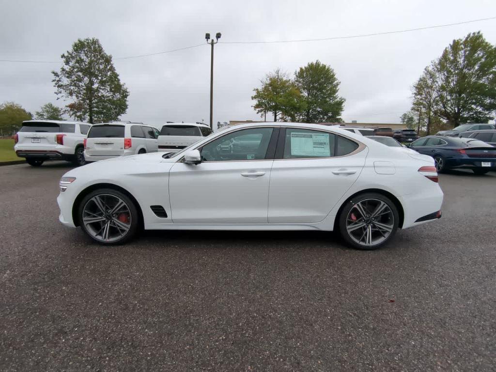 new 2025 Genesis G70 car, priced at $56,988