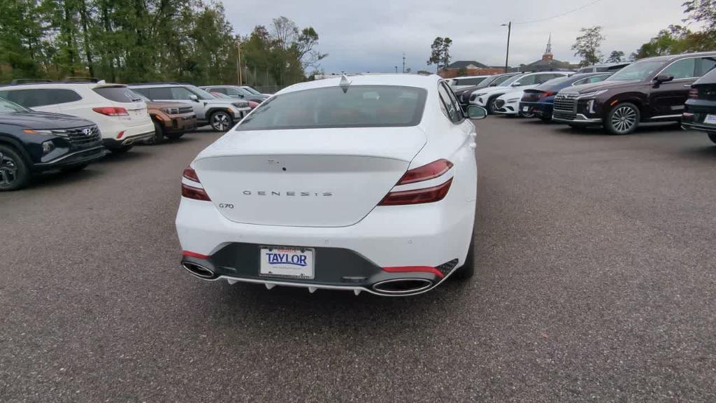 new 2025 Genesis G70 car, priced at $45,988