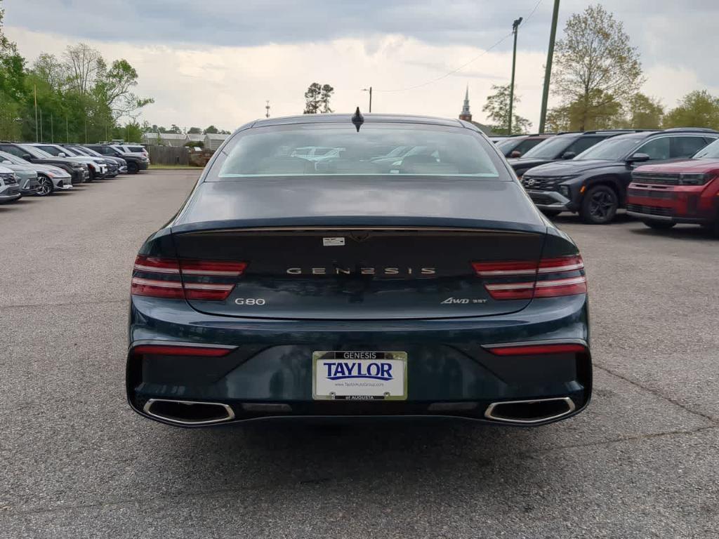 new 2025 Genesis G80 car, priced at $79,485