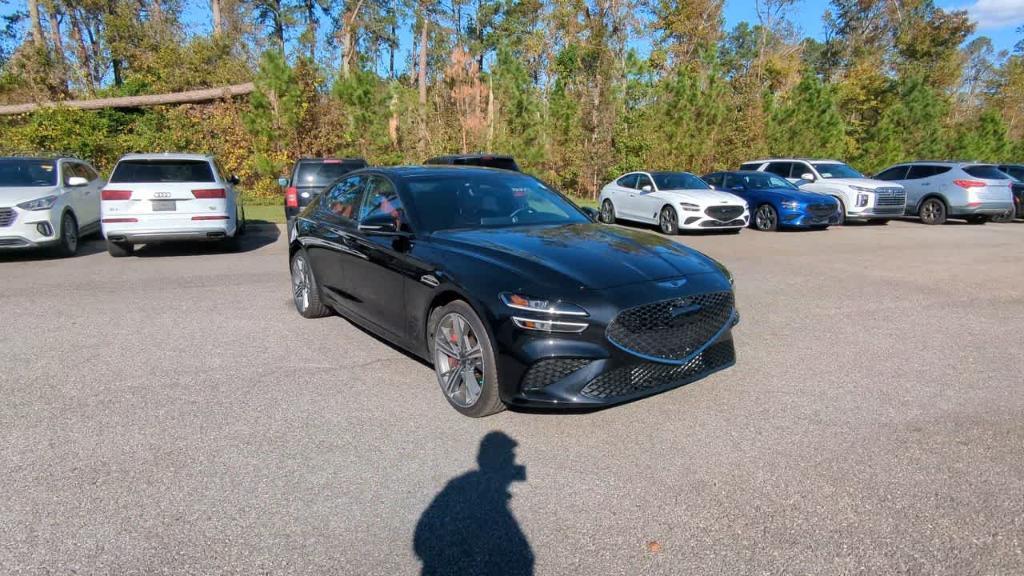 new 2025 Genesis G70 car, priced at $55,988