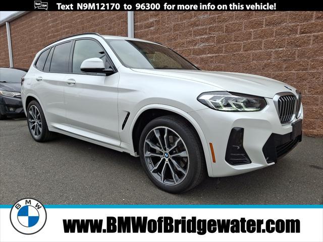 used 2022 BMW X3 car, priced at $34,988