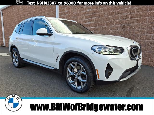 used 2022 BMW X3 car, priced at $37,388