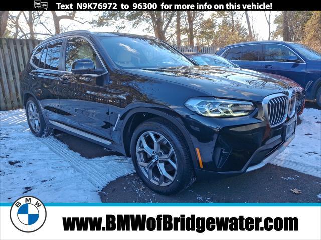 used 2022 BMW X3 car, priced at $34,988