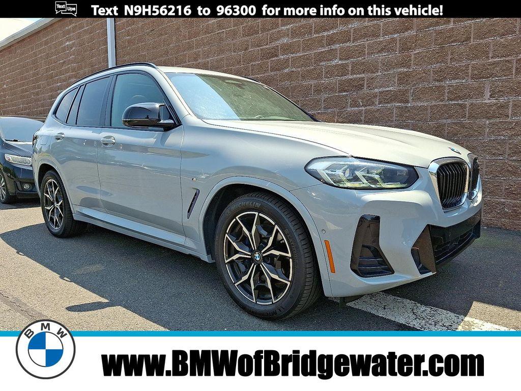 used 2022 BMW X3 car, priced at $54,488