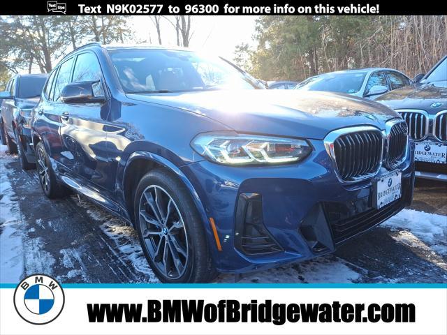 used 2022 BMW X3 car, priced at $47,988