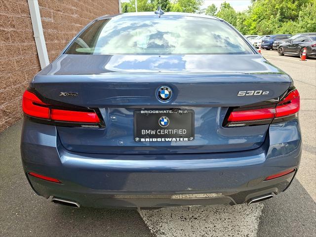 used 2023 BMW 530e car, priced at $45,988
