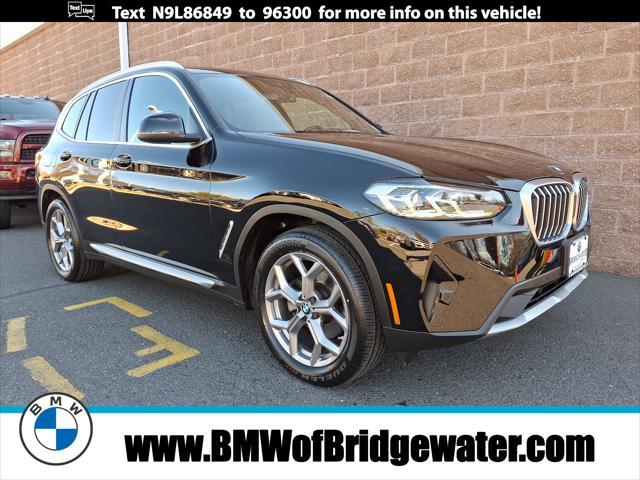 used 2022 BMW X3 car, priced at $33,618