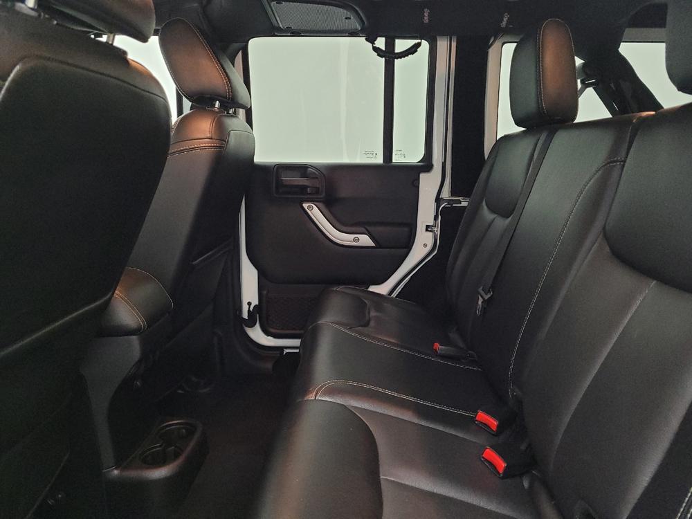 used 2015 Jeep Wrangler Unlimited car, priced at $23,395