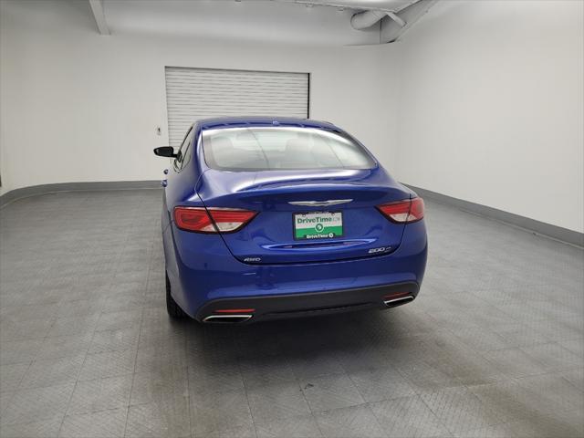 used 2015 Chrysler 200 car, priced at $15,095