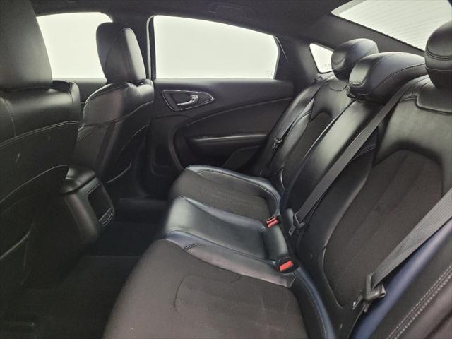 used 2015 Chrysler 200 car, priced at $15,095