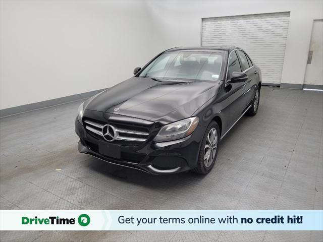 used 2018 Mercedes-Benz C-Class car, priced at $27,395