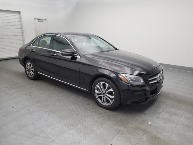 used 2018 Mercedes-Benz C-Class car, priced at $27,395