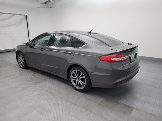 used 2017 Ford Fusion car, priced at $15,995