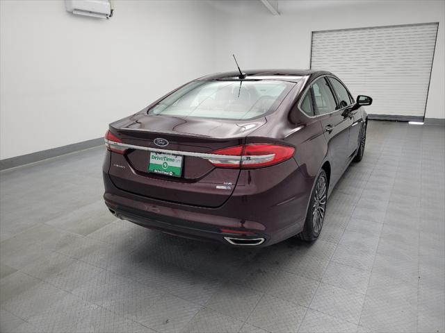 used 2017 Ford Fusion car, priced at $17,295