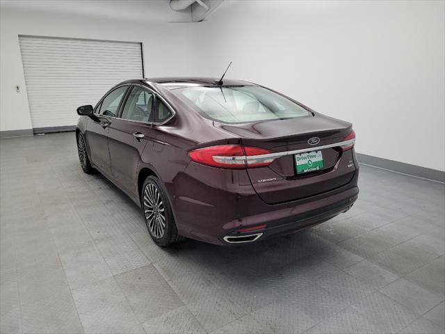 used 2017 Ford Fusion car, priced at $17,295