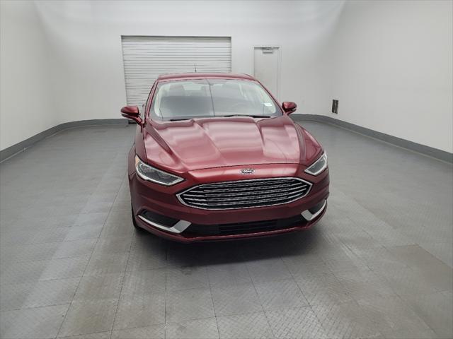 used 2018 Ford Fusion car, priced at $16,595