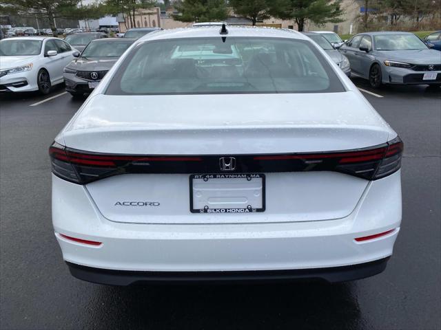 new 2025 Honda Accord car, priced at $32,110