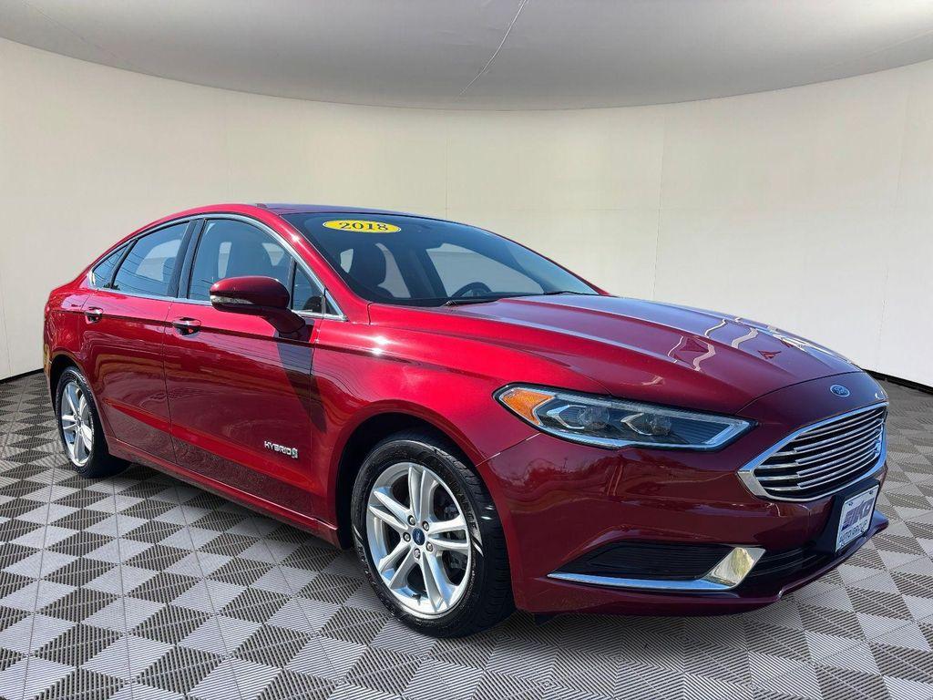 used 2018 Ford Fusion Hybrid car, priced at $14,988
