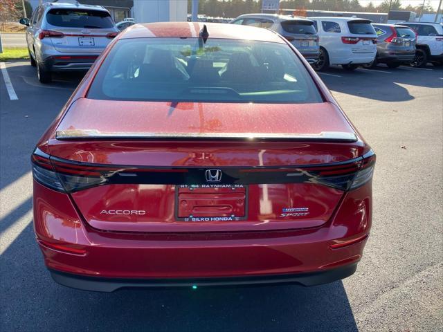 new 2025 Honda Accord Hybrid car, priced at $35,205