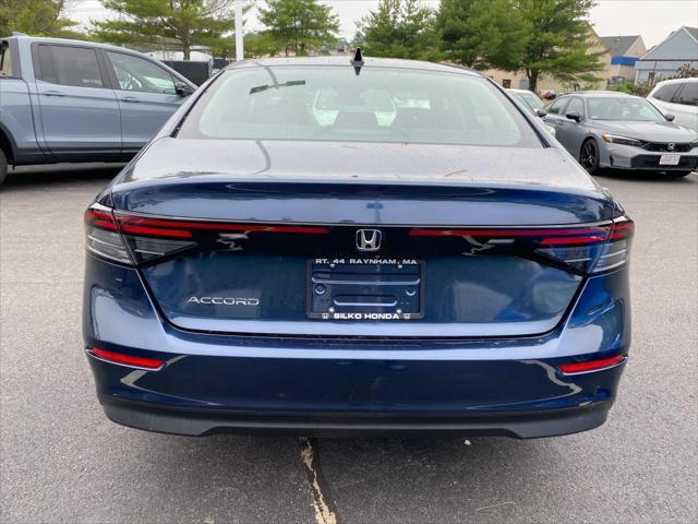 new 2025 Honda Accord car, priced at $31,710