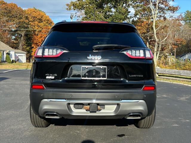 used 2021 Jeep Cherokee car, priced at $25,387