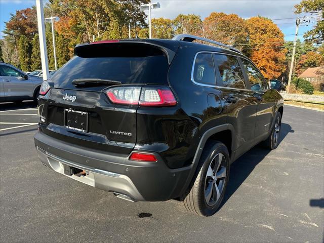 used 2021 Jeep Cherokee car, priced at $25,387